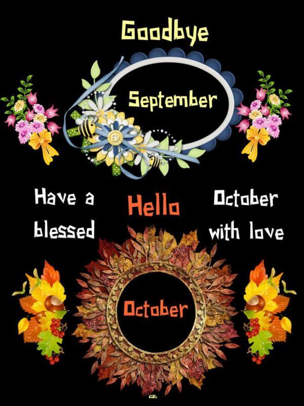 Goodbye September Hello October Quotes Tumblr