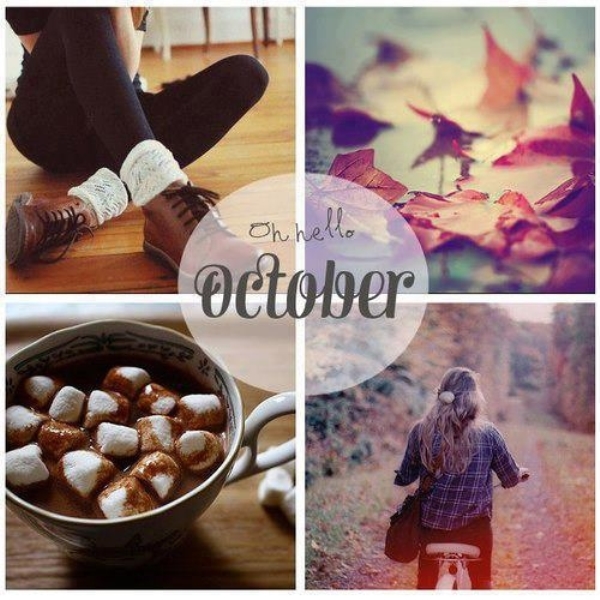 Hello October Images Free Download