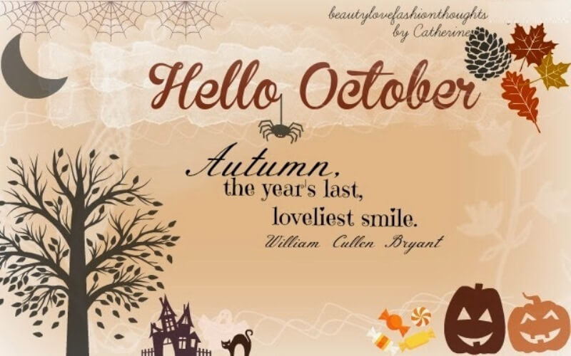 Hello October Quotes and Images