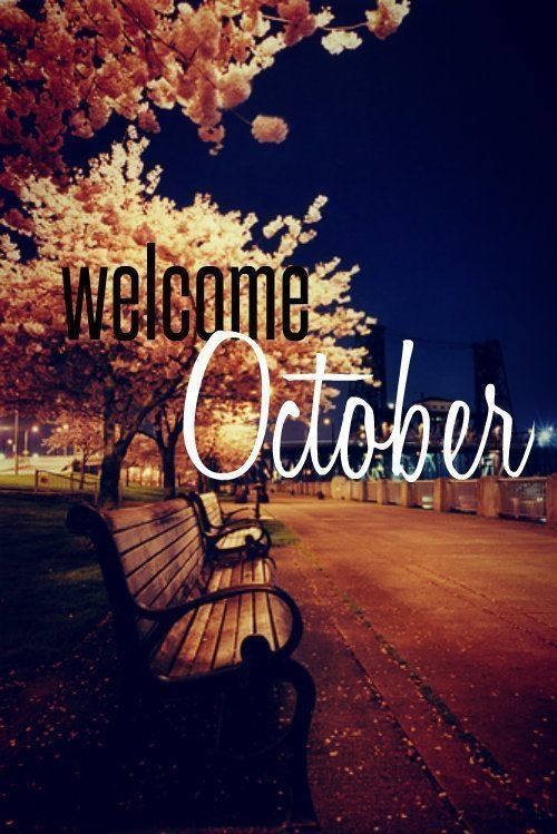 Welcome October Quotes Images
